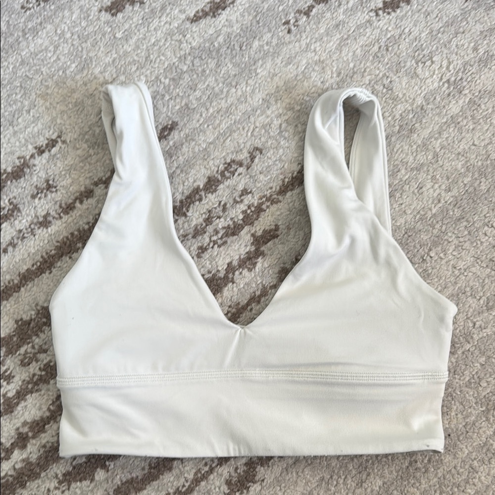 Lululemon White Women's sports Bra